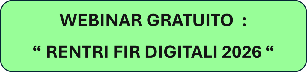 WEBINAR GRATUITO "RENTRI FIR DIGITALI 2026 "